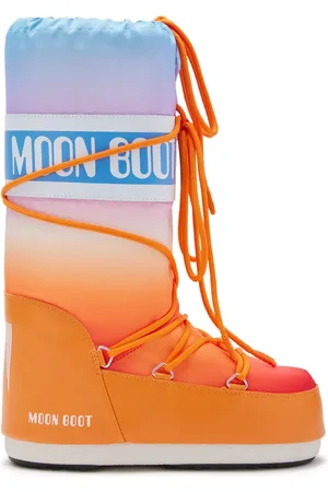 Moon Boot Icon regenboog gewatteerde laarzen