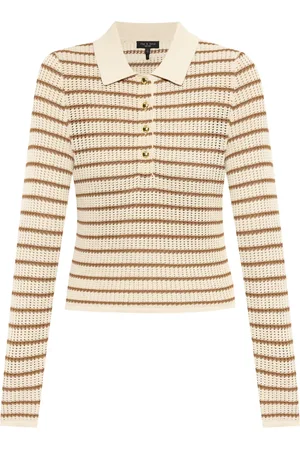 RAG&BONE The Rib Knit ribgebreide polotop