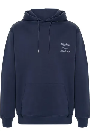 Drôle de Monsieur Le Hoodie Slogan Calligraphy hoodie