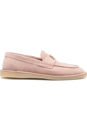 Dolce & Gabbana Loafers met logoplakkaat