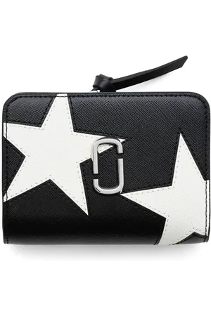 Marc Jacobs The Star Utility Snapshot kleine portemonnee met patchwork
