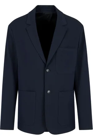 Emporio Armani Blazer met enkele rij knopen