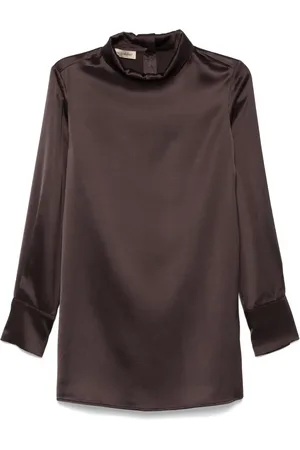GENTRYPORTOFINO Satijnen blouse