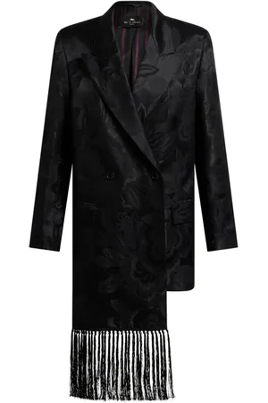 Etro Blazer met franje en jacquard