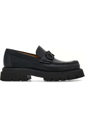 Salvatore Ferragamo Florian loafers met vierkante neus