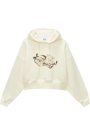 Msgm Hoodie met kattenprint