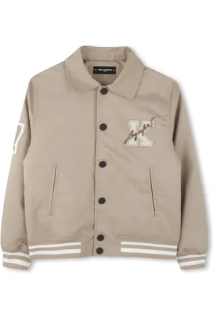 Karl Lagerfeld Bomberjack met logopatch
