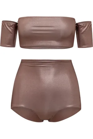 ALESSANDRO VIGILANTE Glanzende bikini