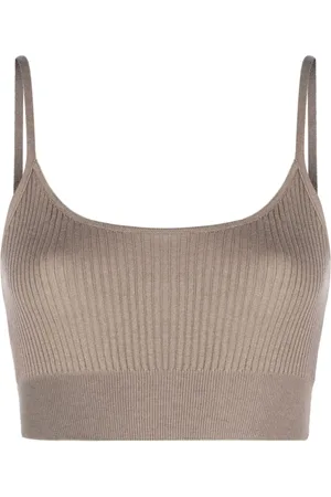 FARFETCH Carmen cropped top