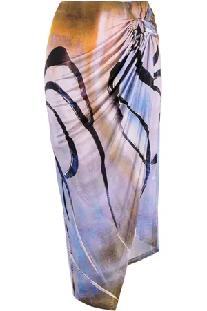 Louisa Ballou Asymmetrische midi