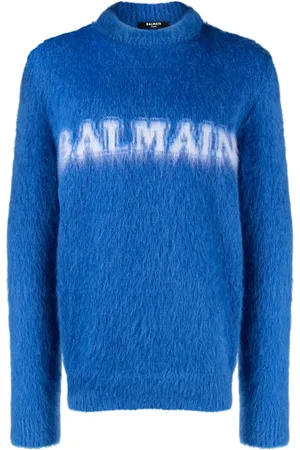 Balmain Trui met geborstelde afwerking