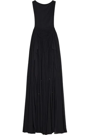 Lanvin Gedrapeerde avondjurk