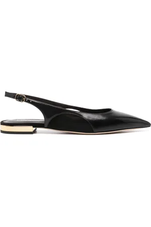 Chloé Saada leren ballerina