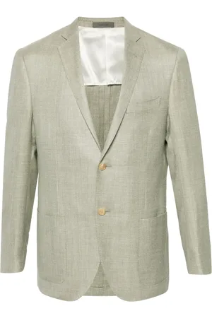 corneliani Blazer met enkele rij knopen