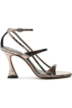 ALEXANDRE BIRMAN 85mm Tita gekooide sandalen