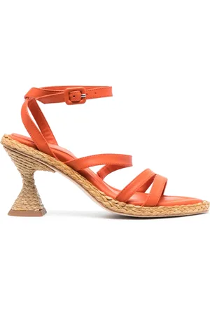 Paloma Barceló Leren sandalen