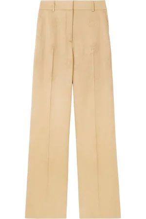Burberry EKD broek met wijde pijpen