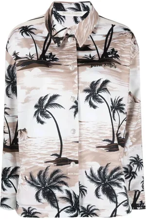 Palm Angels Blouse met tropische print