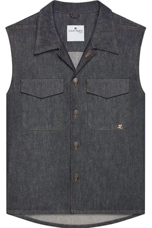 Courrèges Cargo denim shirt
