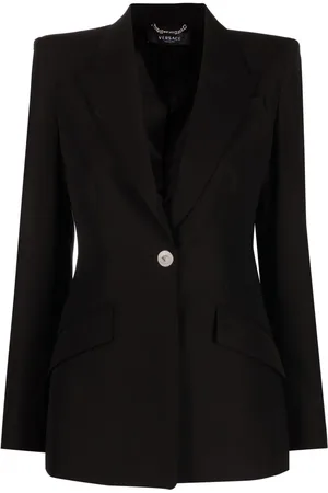 VERSACE Blazer met enkele rij knopen