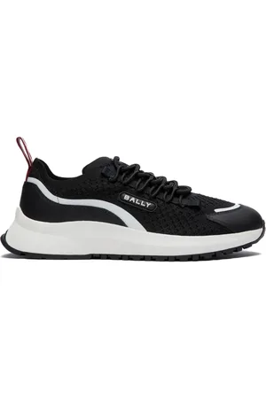 Bally Sneakers met mesh vlakken en logo