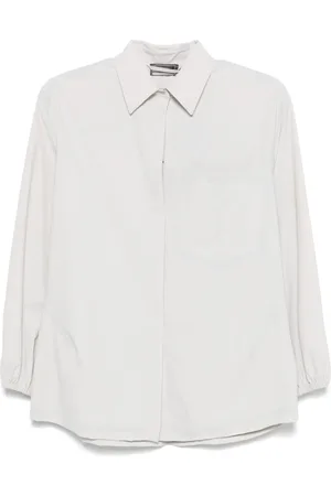 HERNO Blouse met textuur