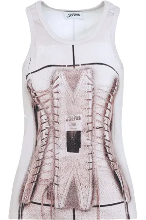 Jean Paul Gaultier Top met trompe l