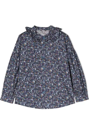 Il gufo Shirt met bloemenprint