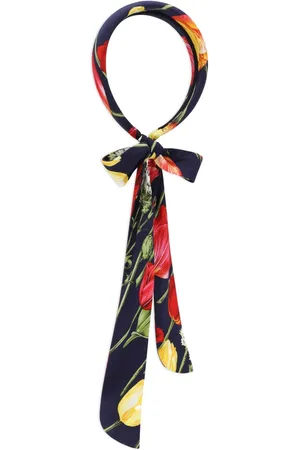 Dolce & Gabbana Viyella haarband met strikdetail en bloemenprint