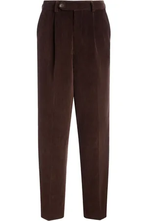Bally Ribfluwelen plooibroek