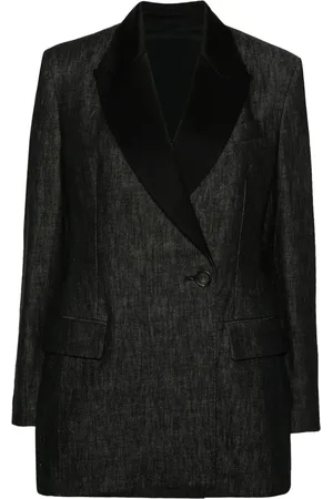Brunello Cucinelli Blazer met dubbele rij knopen