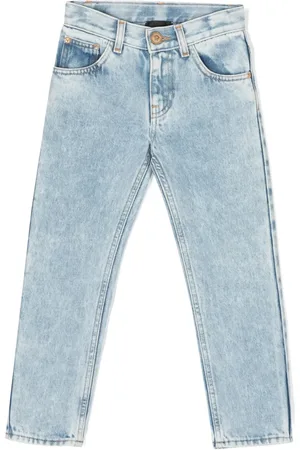 VERSACE Mid waist straight jeans