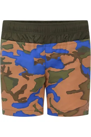 Moncler Shorts met camouflageprint