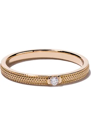 De Beers 18kt roségouden Talisman Azulea ring met diamant