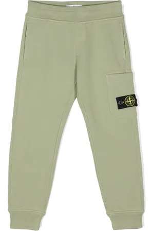 Stone Island Katoenen trainingsbroek met Compass