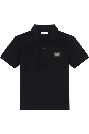 Dolce & Gabbana Poloshirt met logoplakkaat