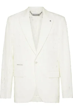 Philipp Plein Gerafelde blazer