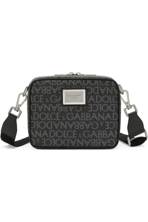 Dolce & Gabbana Schoudertas met monogram met logoplakkaat
