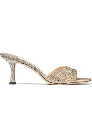 Jimmy Choo 70 mm Skye satijnen sandalen