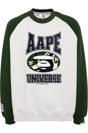 A Bathing Ape Sweater met logopatch