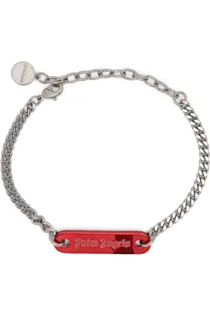 Palm Angels Armband met logoplakkaat