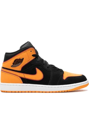 Jordan "Air 1 Mid ""Black Orange"" sneakers"
