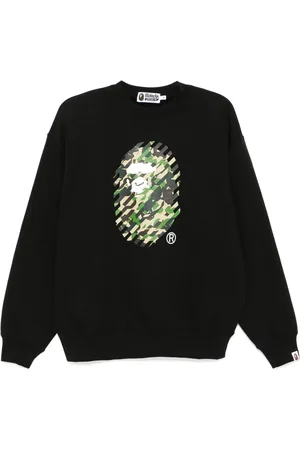 A Bathing Ape Abc Camo Ape Head sweater