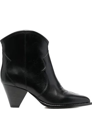 Isabel Marant Leren cowboylaarzen