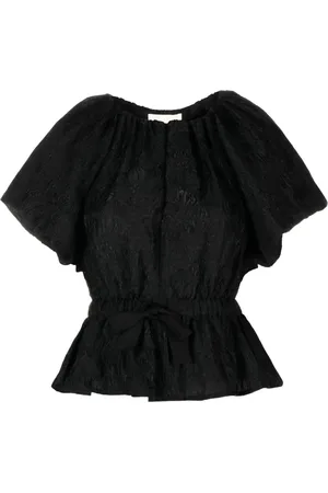 ULLA JOHNSON Blouse met gestrikte taille