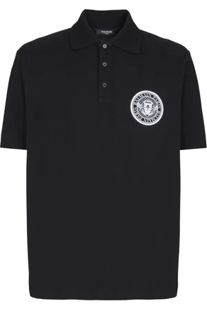 Balmain Katoenen oloshirt met munt