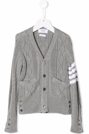 Thom Browne Kabelgebreid vest
