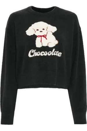 Chocoolate Trui met print