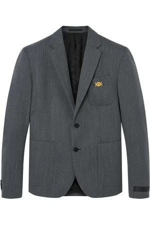 VERSACE Blazer met enkele rij knopen