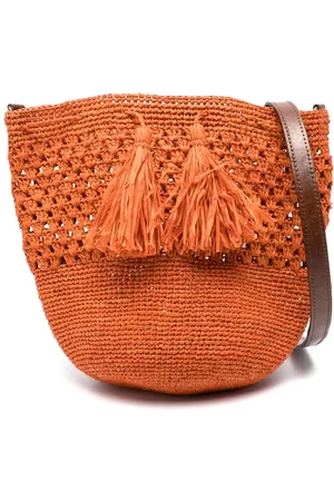 IBELIV VLogo raffia bucket